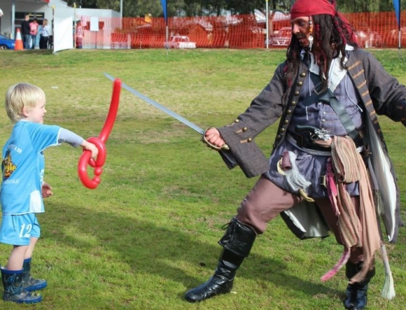 Captain Jack Sparrow Impersonator Perth